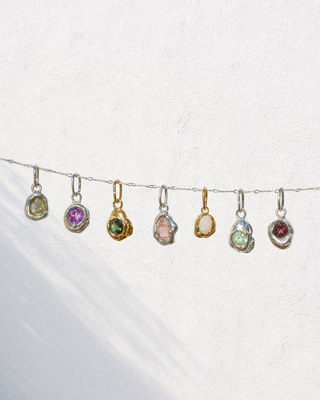 Melty Gemstone Charms