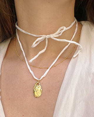 Silk Cord Necklace