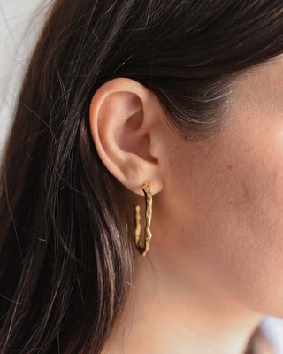 Float Hoop Earrings