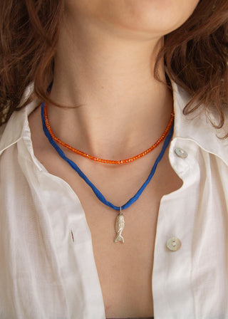 Silk Cord Necklace
