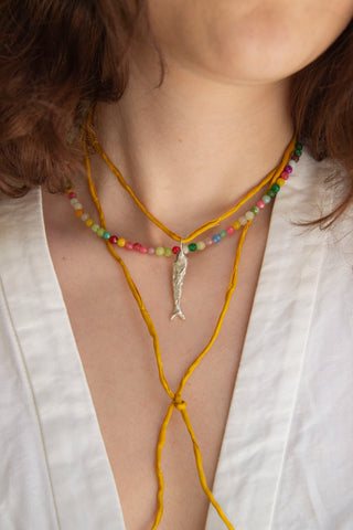Silk Cord Necklace