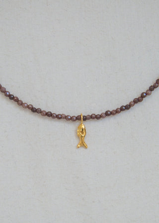 Zargana + Gemstone Necklace