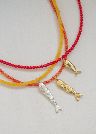 Zargana + Gemstone Necklace