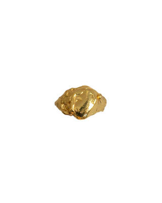 Fluid Ring Solid Gold