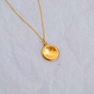Dimple Gold Vermeil Necklace picothestore