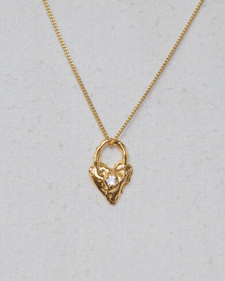 Heart Lock Charm