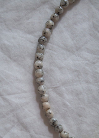 Agate Gemstone Necklace in Marble