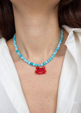 Red Crab Necklace
