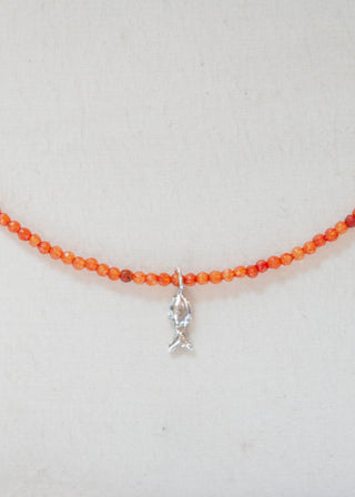 Zargana Gemstone Necklace in Sunset
