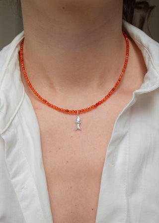 Zargana Gemstone Necklace in Sunset