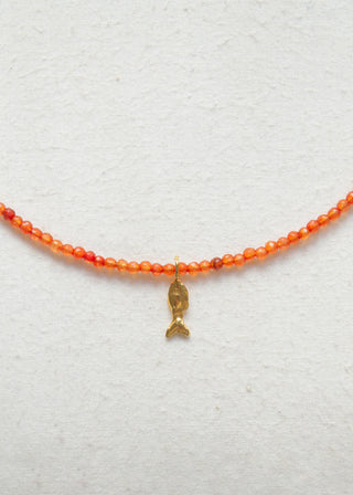 Zargana Gemstone Necklace in Sunset