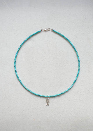 Zargana Gemstone Necklace in Turquoise