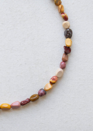 A Walk on the Beach Gemstone Necklace