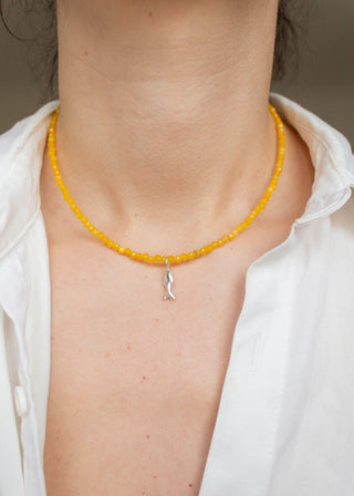 Zargana Gemstone Necklace in Sunshine