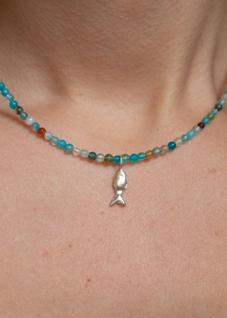 Zargana Gemstone Necklace in Bubbles
