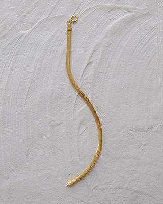 Βραχιόλι Snake Chain Gold Vermeil