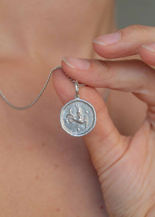 Astral Zodiac Coin Charm
