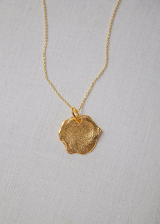 Fingerprint Pet Print Kit - Large Coin Charm