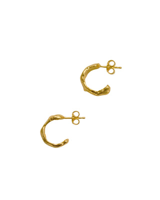 Lume Hoops 14K Yellow Gold
