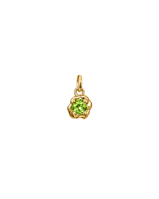 Melty Solitaire Charm 14K Yellow Gold