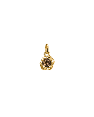 Melty Solitaire Charm 14K Yellow Gold