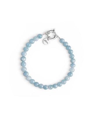 Sky Blue Jade Gemstone Bracelet