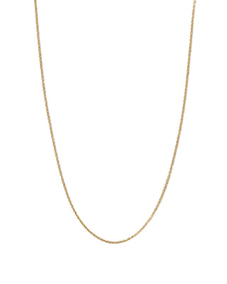 Classic Cable Chain Necklace Gold Vermeil