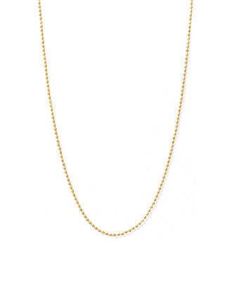 Gold Dust Chain Necklace Gold Vermeil