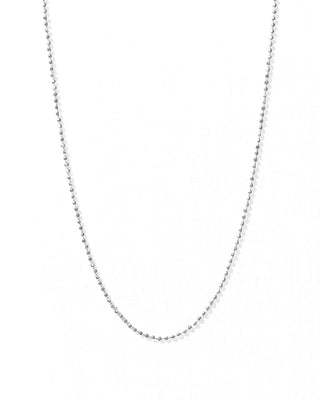 Gold Dust Chain Necklace Sterling Silver