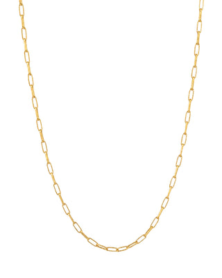 Link Chain Necklace Gold Vermeil
