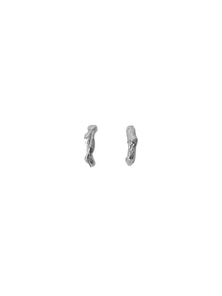 Mist Hoops Sterling Silver