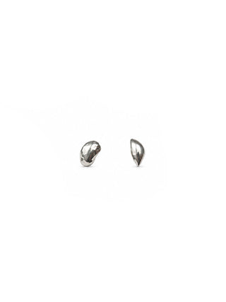 Pebble Stud Earrings Sterling Silver