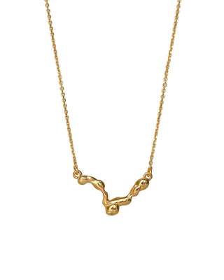 Float Necklace Solid Gold