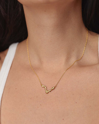 Float Necklace Gold Vermeil