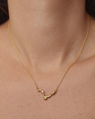 Float Necklace Gold Vermeil