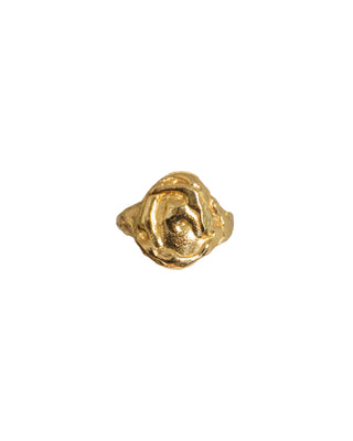 Form Signet Ring Gold Vermeil