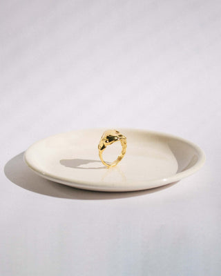 Fluid Ring Solid Gold