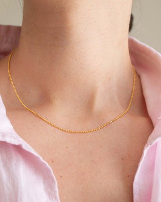 Gold Dust Chain Necklace