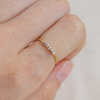Elsa Pave Ring Solid Gold picothestore