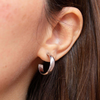 Esta Chunky Hoops Sterling Silver picothestore