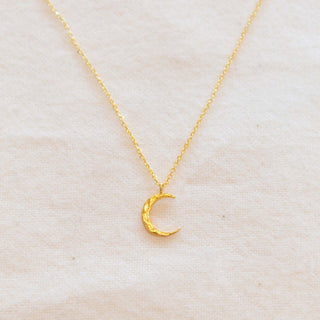 Luna Necklace Solid Gold picothestore