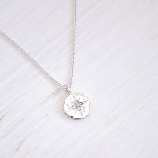 North Star Necklace Sterling Silver picothestore