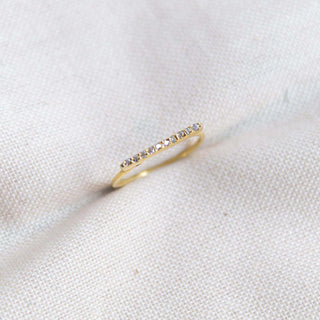 Omega Pave Ring Solid Gold picothestore